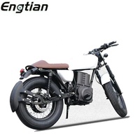 Engtian Moto Électrique Adulte à 2 Roues, Très Tendance, Modèle Classique Populaire, Moteur Personnalisable, Batterie au Plomb-Acide