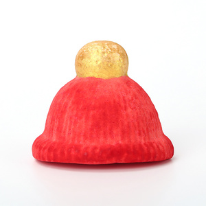 2025 serie de sombreros de Navidad baño Fizzies Soda sal caja de regalo fábrica al por mayor lindos regalos de vacaciones clásicos gran oferta Etiqueta Privada - Product Image 4