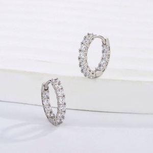 Aretes de Aro de Plata Esterlina 925 con Diseño de Arcoíris para Mujer - Regalos para Bodas y Cumpleaños - Product Image 2