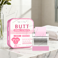Compléments de santé Bandes portables pour l'amélioration des fesses Dissolution rapide Fermeté et lifting de la peau des hanches