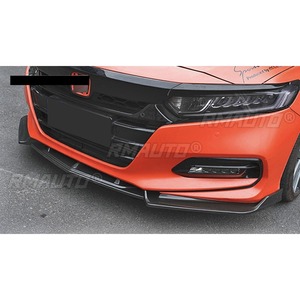 For Honda 10th Gen Accord 18-21 Car Front Bumper <b>Lip</b> Carbon Look Car Accessories for Honda Accord 18-21 Car Accessories - Product Image 4