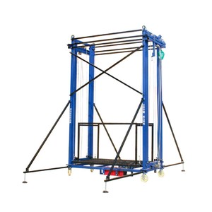 Plataforma de Trabajo Móvil con Elevador de Brazo para Andamios de Construcción Kellen, Plataforma Hidráulica de Elevación de Acero - Product Image 2