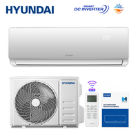 Climatiseur HYUNDAI haute efficacité R32 HVAC 12K BTU, système de pompe à chaleur réversible pour hôtel et usage domestique, technologie écologique
