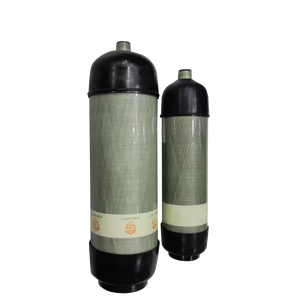 Ensemble <span class=keywords><strong>de</strong></span> bouteilles <span class=keywords><strong>de</strong></span> plongée en fibre <span class=keywords><strong>de</strong></span> carbone Ayon 6,8 L 4500 psi, cylindre haute pression avec bouchon en caoutchouc, sac en coton FR pour la plongée - Product Image 1