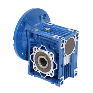 90 degree small gearbox RV75 worm gear reducer for package machine application