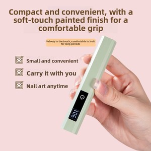 Autre lampe à ongles portative pour la maison, compacte et portable, avec fonction de minuterie pour un durcissement rapide et l'application de nail art. - Product Image 3