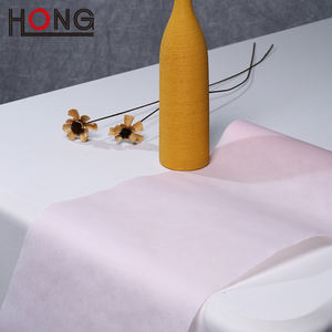 <span class=keywords><strong>Nappe</strong></span> de table moderne en polyester blanc, rouleau de 11 pouces x 10 pieds, pour banquet - Product Image 2