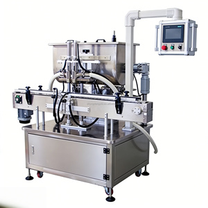 Machine de remplissage automatique à pompe à engrenages 4/6/8/10 têtes pour liquides, pour pots, bouteilles et sachets de 50 à 1000 ml - Eau pure, huile, miel - Product Image 3