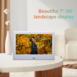 Ưu số lượng lớn bán buôn 7 \ "Slim LCD Album ảnh kỹ thuật số hình ảnh khung SD card & USB Drive Máy nghe nhạc quảng cáo với chức năng WIFI - Product Image 3