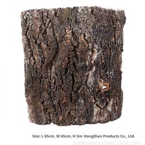 ท่อเปลือกแชมเปญโปรตุเกสธรรมชาติเป็นมิตรต่อสิ่งแวดล้อมสำหรับสัตว์เลี้ยงปีนเขาหลุมหนีออกจากบ้านในป่าฝนตกแต่งพื้นหลังของถัง - Product Image 4