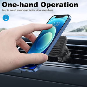 Soporte Universal Manos Libres para Celular con Imán 360° para Rejilla de Ventilación de Auto - Product Image 4