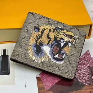 Ví da nam cao cấp hàng hiệu 2025, họa tiết rắn hổ ong, chất liệu PU, khóa kéo mở, kiểu dáng cổ điển, đựng thẻ và tiền xu, kèm hộp - Product Image 4