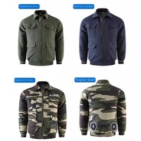 Venta Directa de Fábrica: Chaquetas para Hombre con Ventilador Integrado para Trabajadores de Construcción y Aire Acondicionado, Ropa de Trabajo para Mujer, Ideal para Trabajos en Climas Cálidos