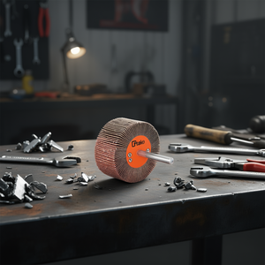 แผ่นขัดแบบวงล้อ 20x15 มม. แกน 6 มม. ความหยาบ 180 สำหรับงานเจียร - Product Image 3