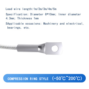 Sonda de Temperatura Pt100 de Alta Precisão, Termopar para Medição de Temperatura à Prova d'Água Tipo Patch com Saída Digital - Product Image 3
