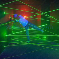 SQactivaPlay Parc d'attractions intérieur, divertissement sportif, jeu de labyrinthe laser multijoueur, arène de jeu d'évasion active, laser stimulant