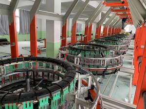 2025 tỷ lệ sản xuất cao PP dệt Bao làm cho máy 4 đưa đón tròn <span class=keywords><strong>Loom</strong></span> nhựa tròn dệt <span class=keywords><strong>Loom</strong></span> - Product Image 2