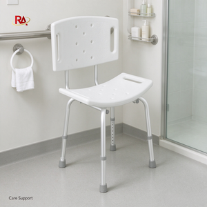 Silla de <span class=keywords><strong>Baño</strong></span> Antideslizante para Personas Mayores y Discapacitadas, Banco de Ducha Plegable para Adultos Mayores - Product Image 3