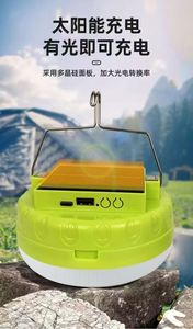 Lampe solaire LED d'urgence pour le camping en extérieur 300W, blanc et bleu, IP65, batterie 3-4 heures, ampoule solaire d'urgence - Product Image 5