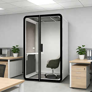 Cabine de travail insonorisée portable et mobile, cabine acoustique de bureau, cabine de confidentialité, isolation phonique pour bureau <span class=keywords><strong>à</strong></span> <span class=keywords><strong>domicile</strong></span>, étude - Product Image 3