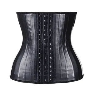 Phụ Nữ Chất Kết Dính Và Giữ Gìn Corset Mô Hình Dây Đeo Cơ Thể Shaper 25 Thép Xương Latex Eo Huấn Luyện Viên