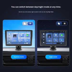 7 inch Android Car <span class=keywords><strong>MP5</strong></span> Máy nghe nhạc với không dây carplay-di động màn hình cảm ứng stereo với đảo chiều máy ảnh & USB hỗ trợ - Product Image 4