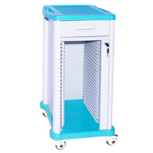 Bệnh viện ABS trường hợp thư mục xe đẩy y tế hồ sơ chủ xe đẩy - Product Image 4