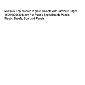 แผ่นลามิเนต Fami Multiplex รุ่น Top สีเทา พร้อมขอบลามิเนต ขนาด 1500x800x30 มม. สำหรับแผ่นพลาสติก บอร์ด และแผง - Product Image 3