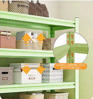 Étagères de présentation de vente au détail multifonctionnelles en acier allié durable, double face, grande capacité, équipement de stockage de marchandises robuste