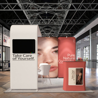 Haute qualité Portable modulaire 3x3 10x10 stand d'exposition pliable stand d'exposition salon équipement d'affichage sublimation de colorant