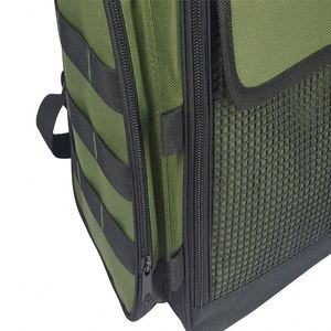 Sac de pêche de grande taille, imperméable, de bonne qualité et durable, fabriqué en usine BSCI, avec un compartiment de rangement pour accessoires de pêche - Product Image 3