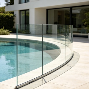 Vidrio Templado Laminado Curvo, Vidrio de Seguridad Reforzado para Escaleras Espirales Arquitectónicas y Revestimiento de Fachadas Redondas de Edificios - Product Image 5