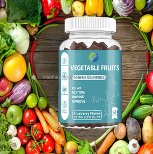 Complément alimentaire Fruits végétaux Superfood Greens Gummies Soutien immunitaire Légumes Fruits Gummy - Product Image 3