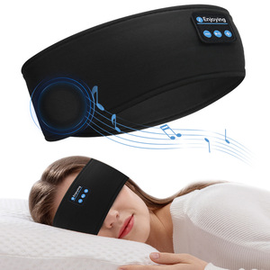 Masque de sommeil pour écouteurs de sommeil 5.3, <span class=keywords><strong>bandeau</strong></span> fin, doux, élastique, confortable, casque sans fil pour musique, masque pour <span class=keywords><strong>les</strong></span> <span class=keywords><strong>yeux</strong></span>, pour dormeurs latéraux - Product Image 5