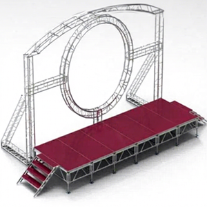 <b>Strong</b> Loading Truss System Aluminum Circular Frame Event Backdrop Stage Truss Display - Product Image 1