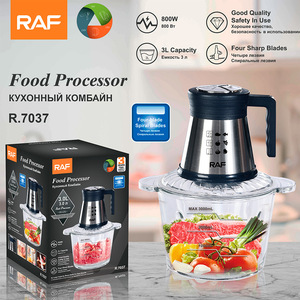Licuadora Multifuncional de Alta Calidad con Cuchilla de Acero Inoxidable de 360 Grados, Picadora de Carne Eléctrica de Cocina, Procesador de Alimentos - Product Image 1