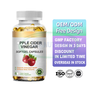 Ausreson cuka Apel Acv Softgel pembakar lemak makanan suplemen apel besar cuka sari apel kapsul Softgel - Product Image 2