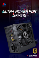 Alimentation électrique pour ordinateur de bureau Leadway de haute qualité et haute efficacité, PSU ITX/ATX 750W en stock pour carte mère/CPU/Ventilateur, carte graphique, serveur