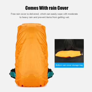 MKW2065 Mochila Duradera de 60L para Exteriores, Mochila Ligera de Viaje para Acampar, Senderismo, con Cubierta PARA LA Lluvia y Compartimento para Zapatos - Product Image 5
