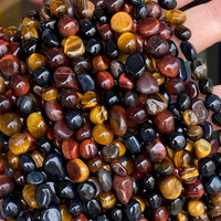 Perles en vrac d'Unakite irrégulières en forme de pépites 6*8mm, pierres brutes de forme libre, 15 pouces, vente en gros à prix réduit