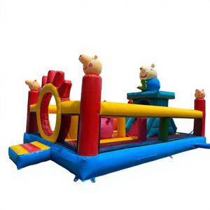 <span class=keywords><strong>Peggy</strong></span> Pig Intéressant videur gonflable et maison de rebond pour usage domestique et location Château sautant amusant pour les enfants - Product Image 1