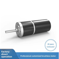 Moteur CC à engrenages planétaires sans balais personnalisé 42 mm 12 V 24 V, couple élevé 4 Nm, contrôle de vitesse PWM, pour purificateur d'air, appareil médical et électroménager