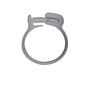 Plastic Hose Clamp Clamping Type For Pipe Fixing With Adjustable Size - Product Image 1