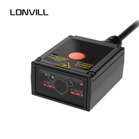 Línea de montaje industrial Escáner OMR Escáner de código de barras Terminal Decodificación de alta velocidad Código de barras 1D 2D USB 32 Bit CMOS Sense Reader
