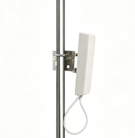 Antena de Panel de Pared de 2400 MHz y 10 dBi, Antena Direccional Plana para Exteriores de Alta Ganancia de 2.4 GHz para Wi-Fi, WLAN, AP, Puente Inalámbrico