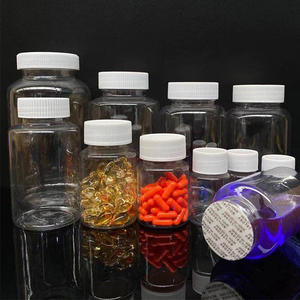 Atacado de Alta Qualidade Vazio 15ml 20ml 30ml 50ml 100ml 150ml PET Vitamin Medicine Plastic Bottles - Product Image 1