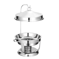 Chauffe-plats électrique en acier inoxydable grande capacité avec couvercle à charnières, ensemble buffet, finition argent or, hôtel, restaurant, chauffage au gaz