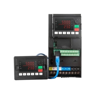 ไดรฟ์ VFD รุ่น SU800 ขนาด 0.75KW ถึง 2.2KW แบบเฟสเดียวและสามเฟส 220V ตัวแปลงความถี่สำหรับควบคุมความเร็วคอมเพรสเซอร์และมอเตอร์ - Product Image 1