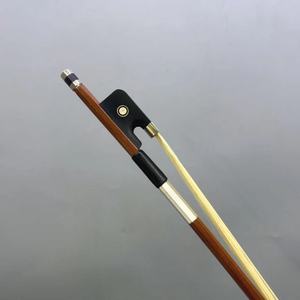 Archet de <span class=keywords><strong>violoncelle</strong></span> d'étudiant en bois massif octogonal en ébène grenouille en ébène 44 Offre Spéciale vente en gros - Product Image 2