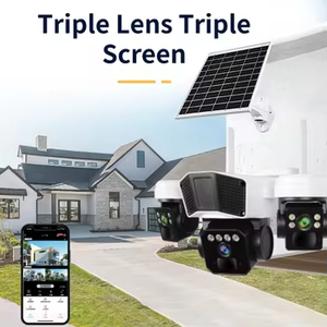 HIKWIFI Caméra de surveillance multi-objectifs Carte <span class=keywords><strong>SIM</strong></span> solaire 4g Okampro IP66 Caméra solaire de stockage en nuage étanche 4g Tarjeta <span class=keywords><strong>Sim</strong></span> - Product Image 6